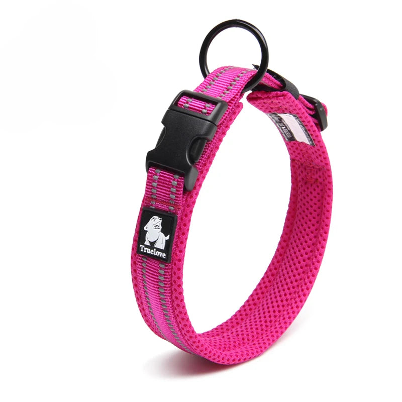 Everyday Reflective Dog Collar - Padded & Adjustable