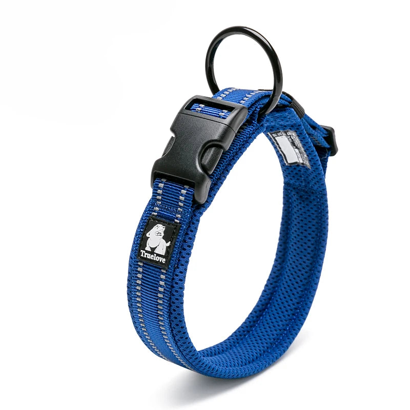 Everyday Reflective Dog Collar - Padded & Adjustable