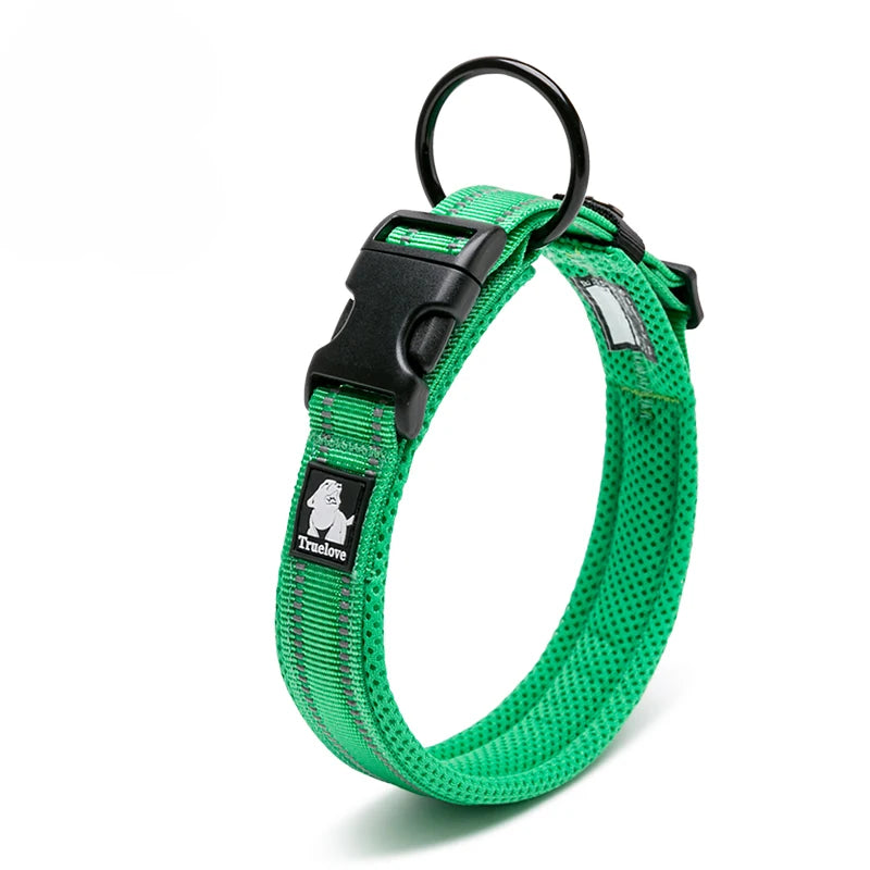 Everyday Reflective Dog Collar - Padded & Adjustable