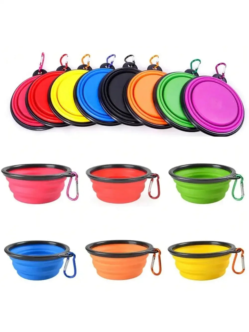 Roam 2-in-1 Travel Bowl - Collapsible & Clip-On